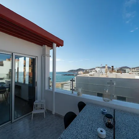 Apartmán Canteras Ocean Terrace - Atico Con Terraza Y Vistas A Canteras *