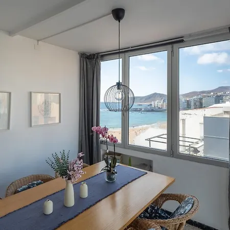 Canteras Ocean Terrace - Atico Con Terraza Y Vistas A Canteras 아파트 라스팔마스