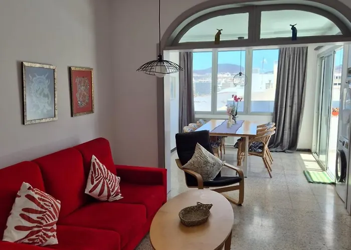 Apartamento Canteras Ocean Terrace - Atico Con Terraza Y Vistas A Canteras Las Palmas de Gran Canárias